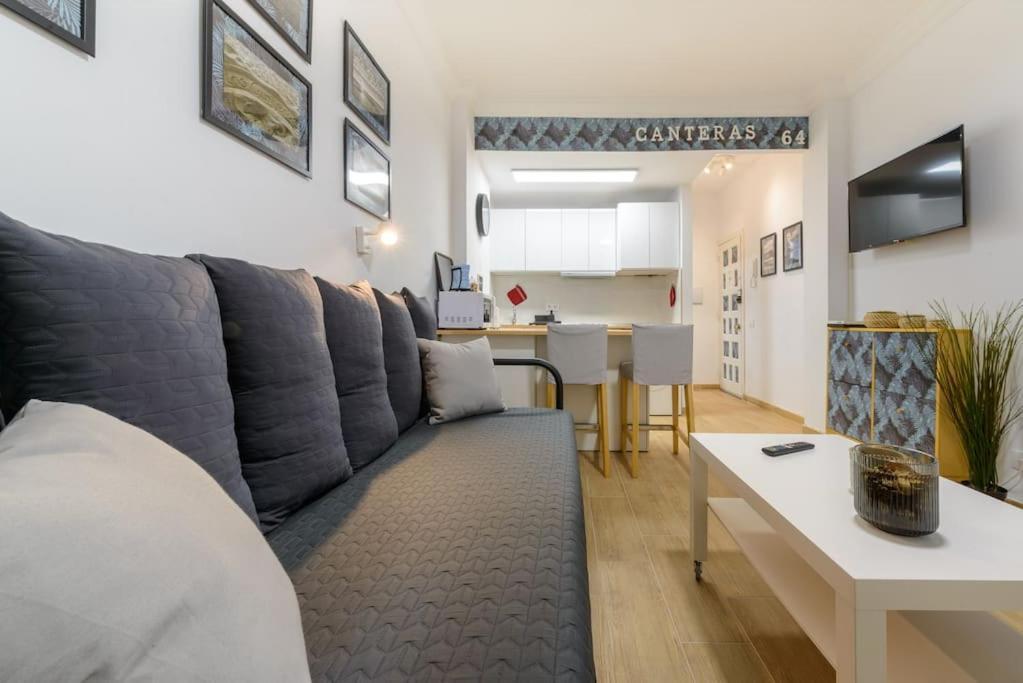 Estudio En Playa De Las Canteras Las Palmas de Gran Canaria Bagian luar foto