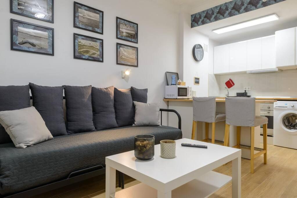 Estudio En Playa De Las Canteras Las Palmas de Gran Canaria Bagian luar foto